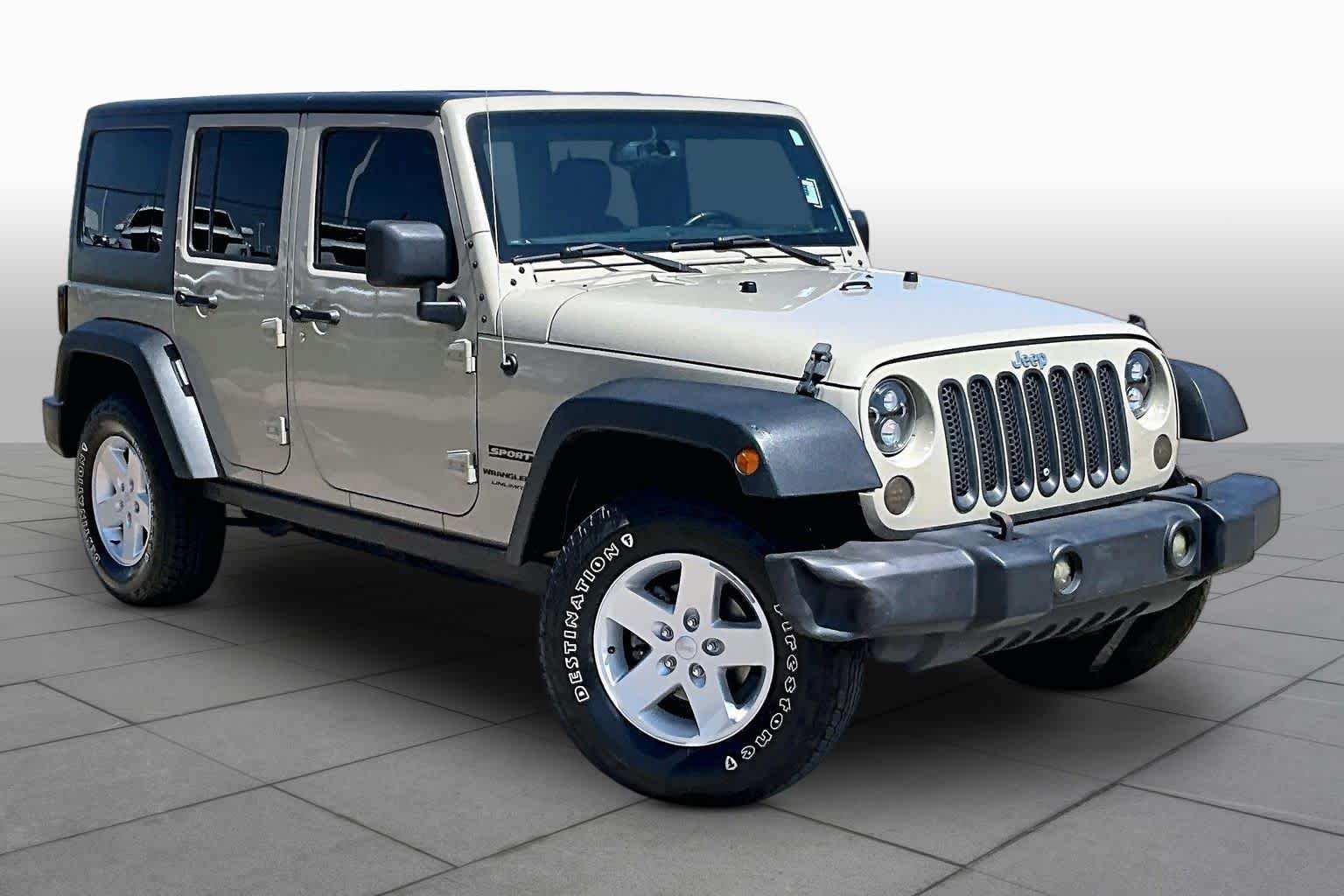 Pre-Owned 2018 Jeep Wrangler JK Unlimited Sport S