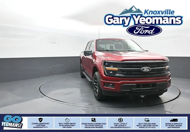 New 2026 Ruby Red Metallic Tinted Clearcoat Ford XLT image 1