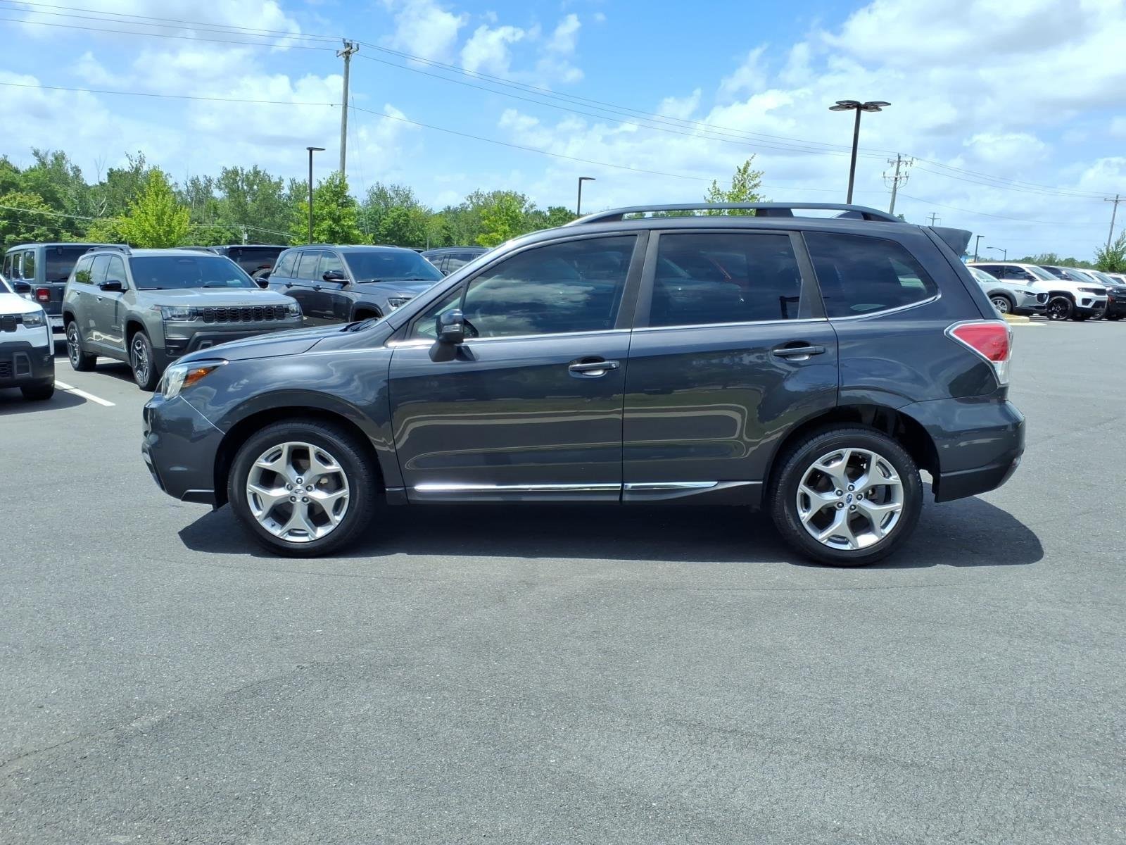 Used 2018 Dark Gray Metallic Subaru Touring image 3