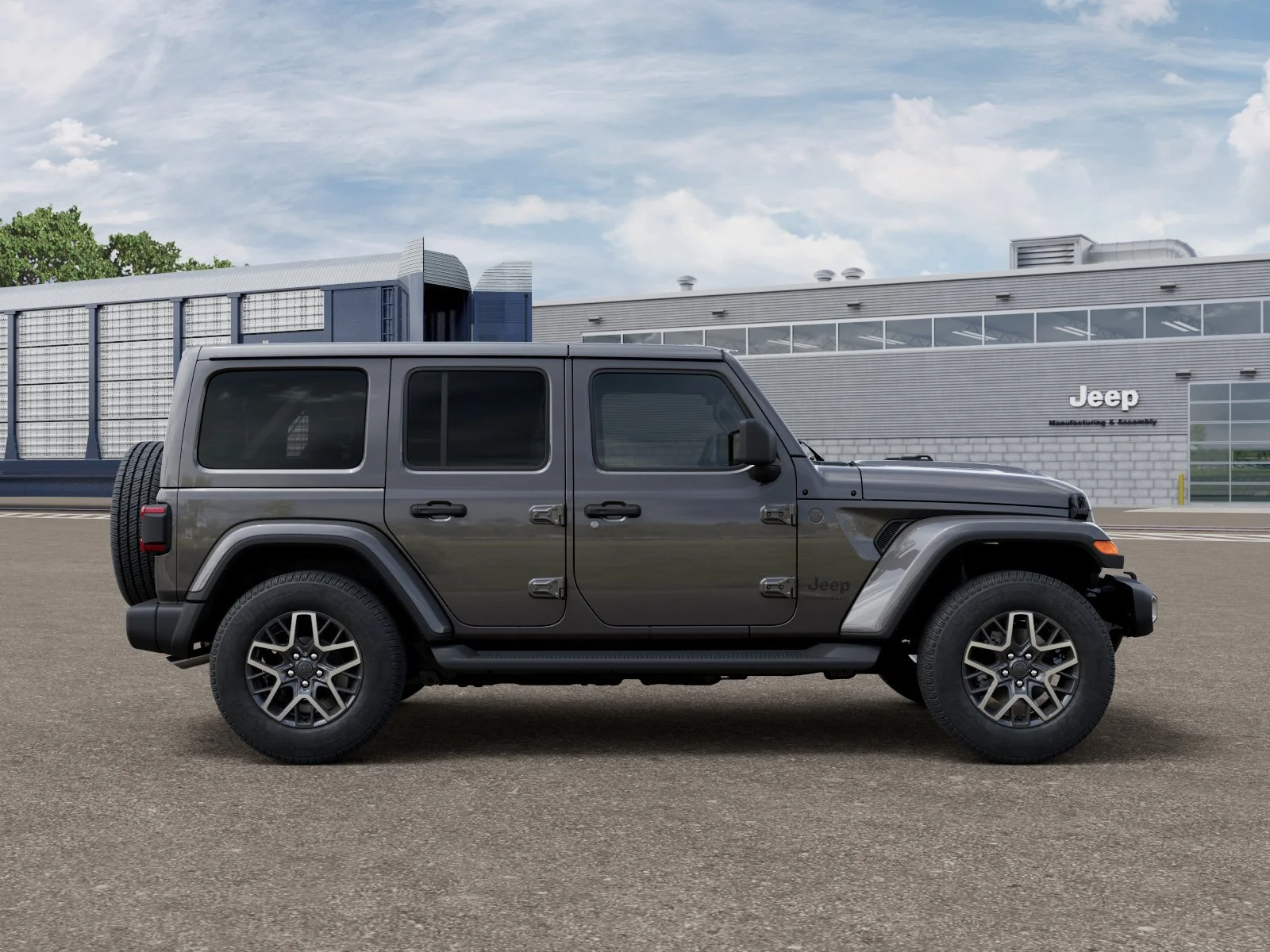 New 2027 Granite Crystal Metallic Clear-Coat Paint Jeep Sahara image 21