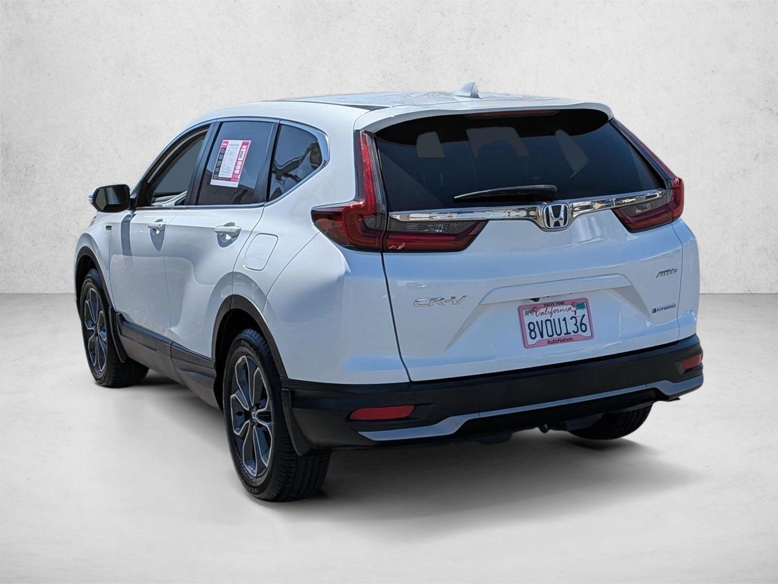 Used 2021 Platinum White Pearl Honda EX image 8