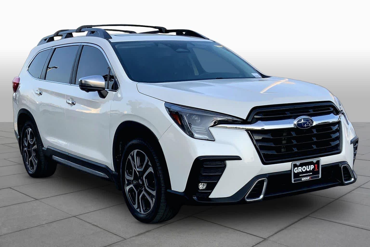 Used 2023 Crystal White Pearl Subaru Touring image 3