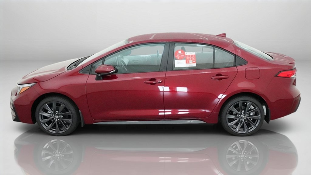 New 2027 Ruby Flare Pearl Toyota SE image 2