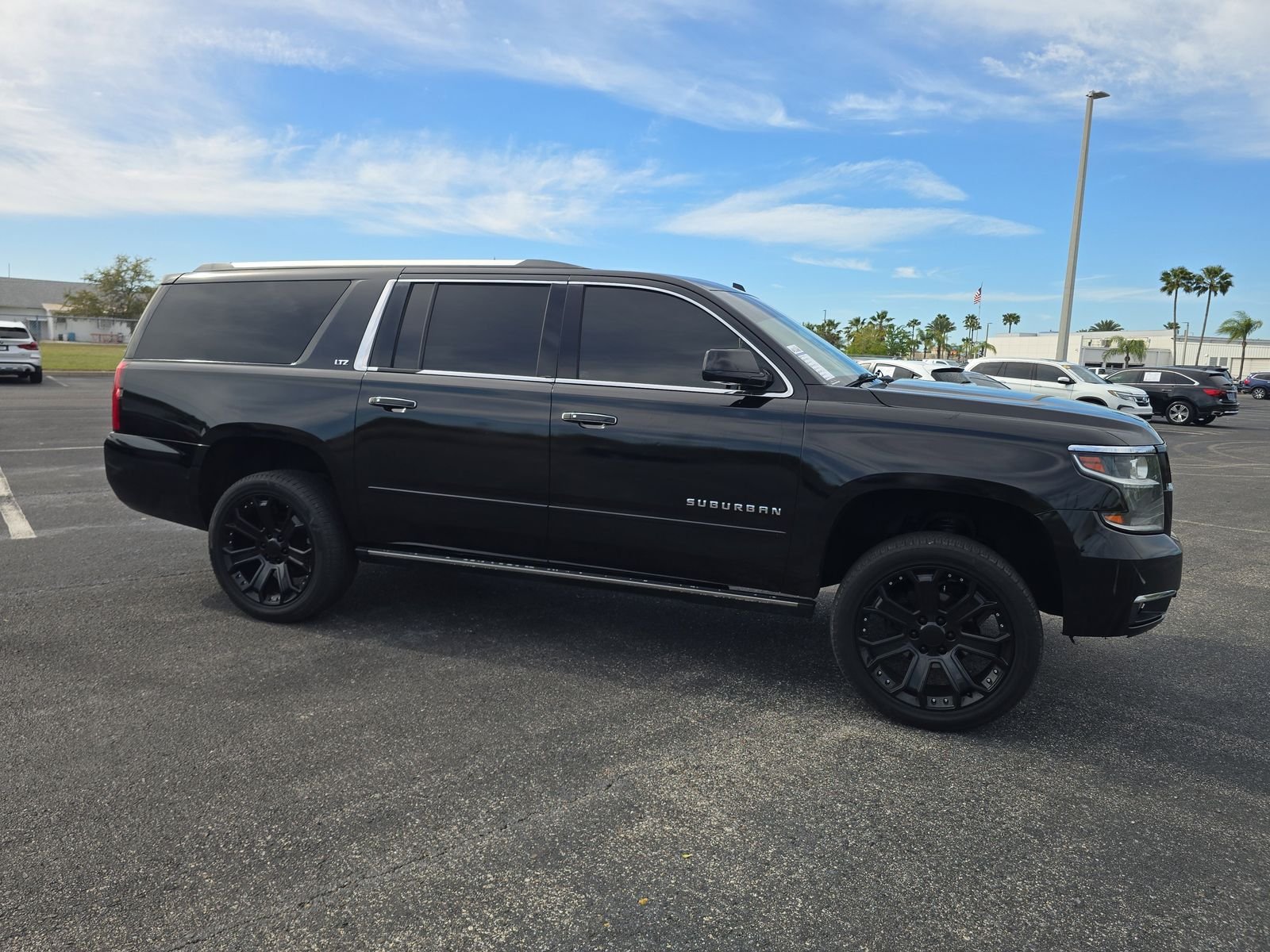 Used 2015 Chevrolet Suburban LTZ with VIN 1GNSCKKC1FR302685 for sale in Port Richey, FL
