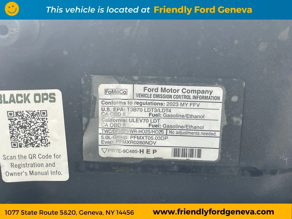 Certified Used 2023 Agate Black Metallic Ford Lariat image 34