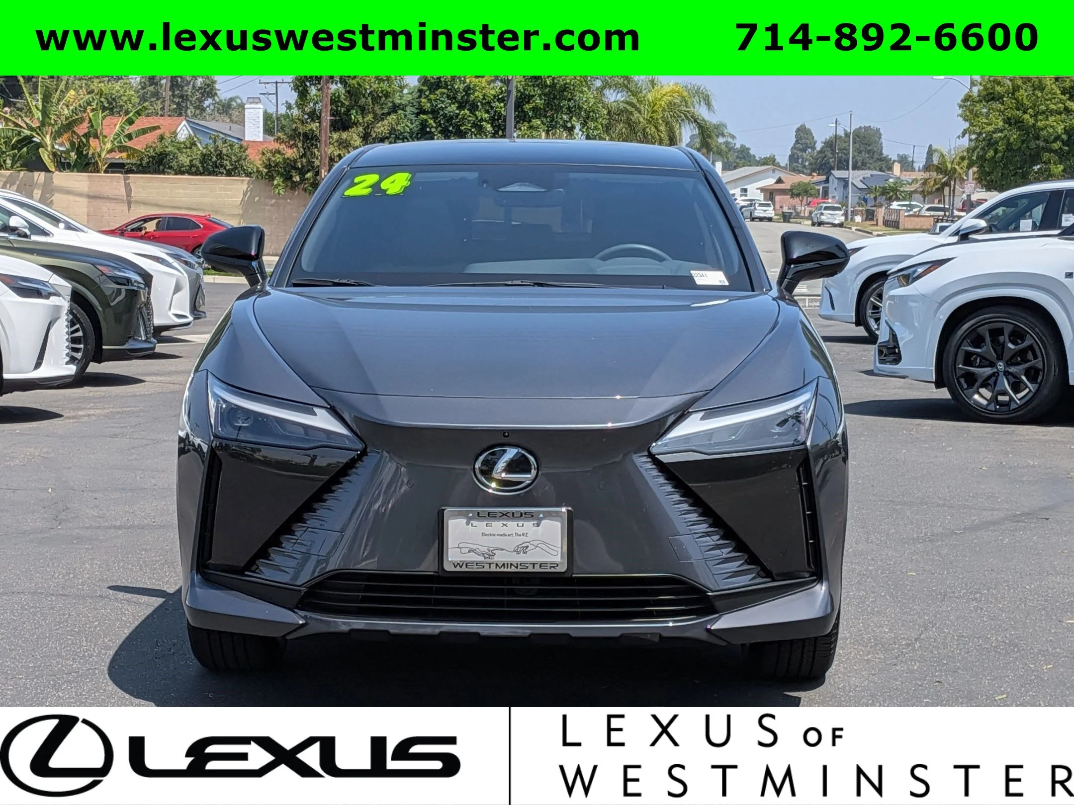 Certified 2024 Lexus RZ Premium with VIN JTJABABB6RA004464 for sale in Westminster, CA