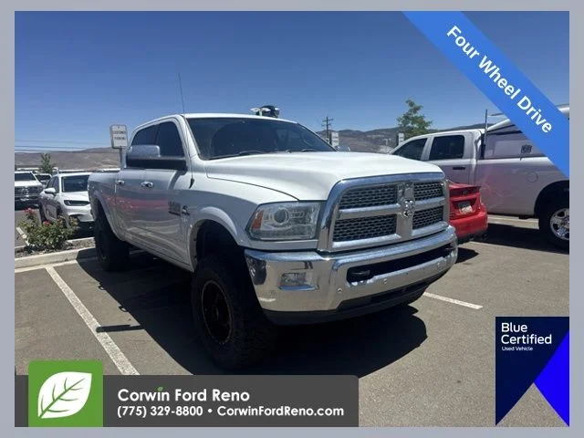 Used 2017 Bright White Clearcoat Ram Laramie image 1
