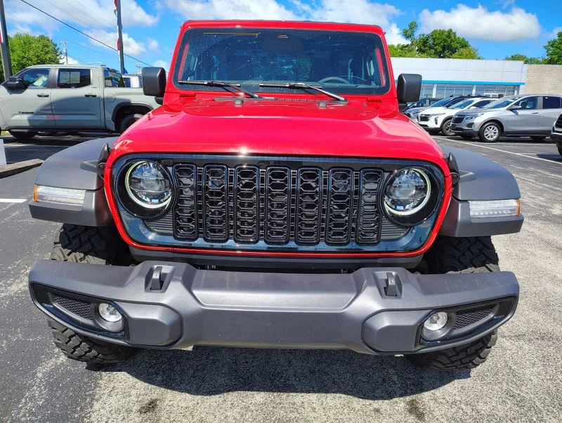 Used 2025 Red Jeep Willys image 2