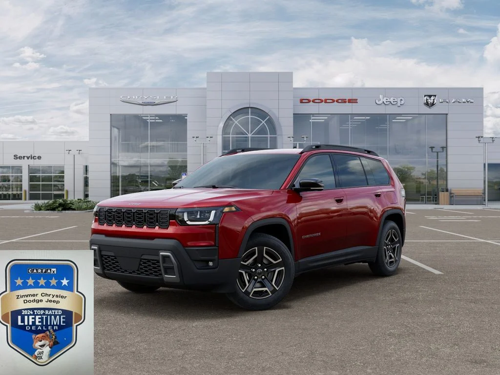 New 2026 Red Hot Pearlcoat Jeep Limited image 1