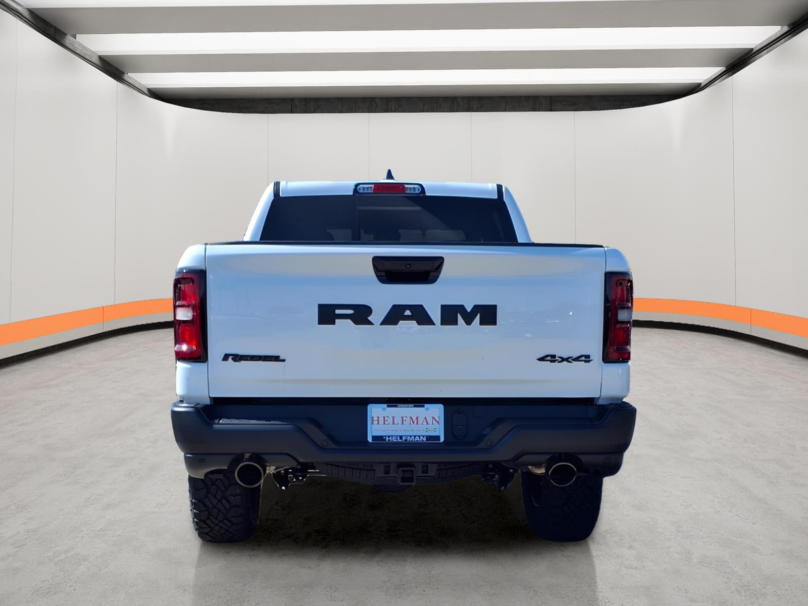 New 2026 Bright White Clear-Coat Exterior Paint RAM Rebel image 5