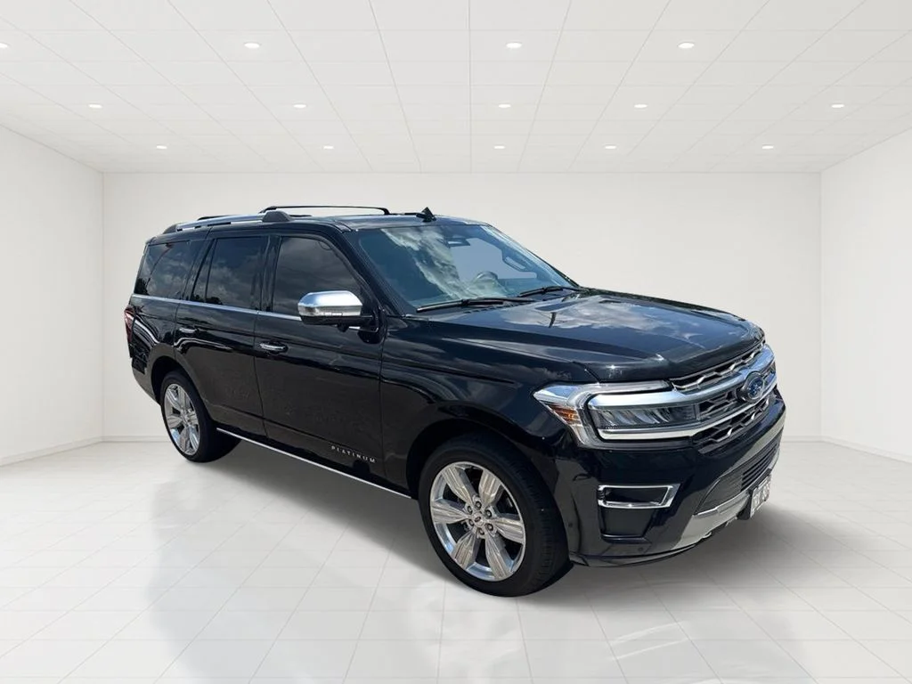 Used 2024 Black Ford Platinum image 1