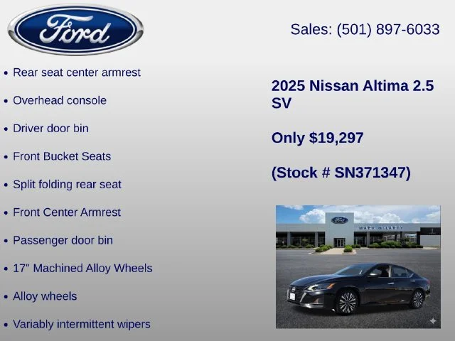 Used 2025 Black Nissan 2.5 SV image 30