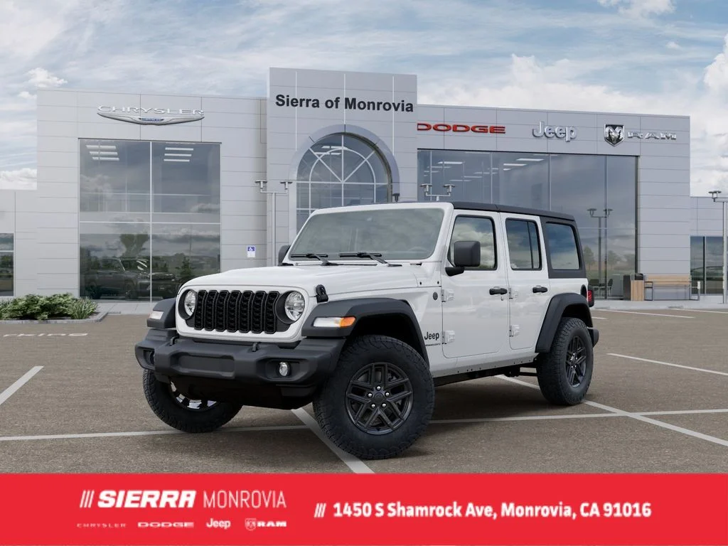 New 2026 Bright White Clearcoat Jeep Sport S image 1