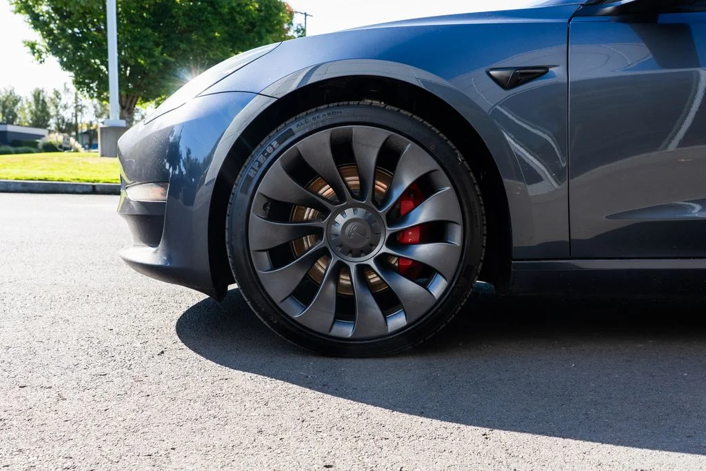 Used 2023 Gray Tesla Performance image 7