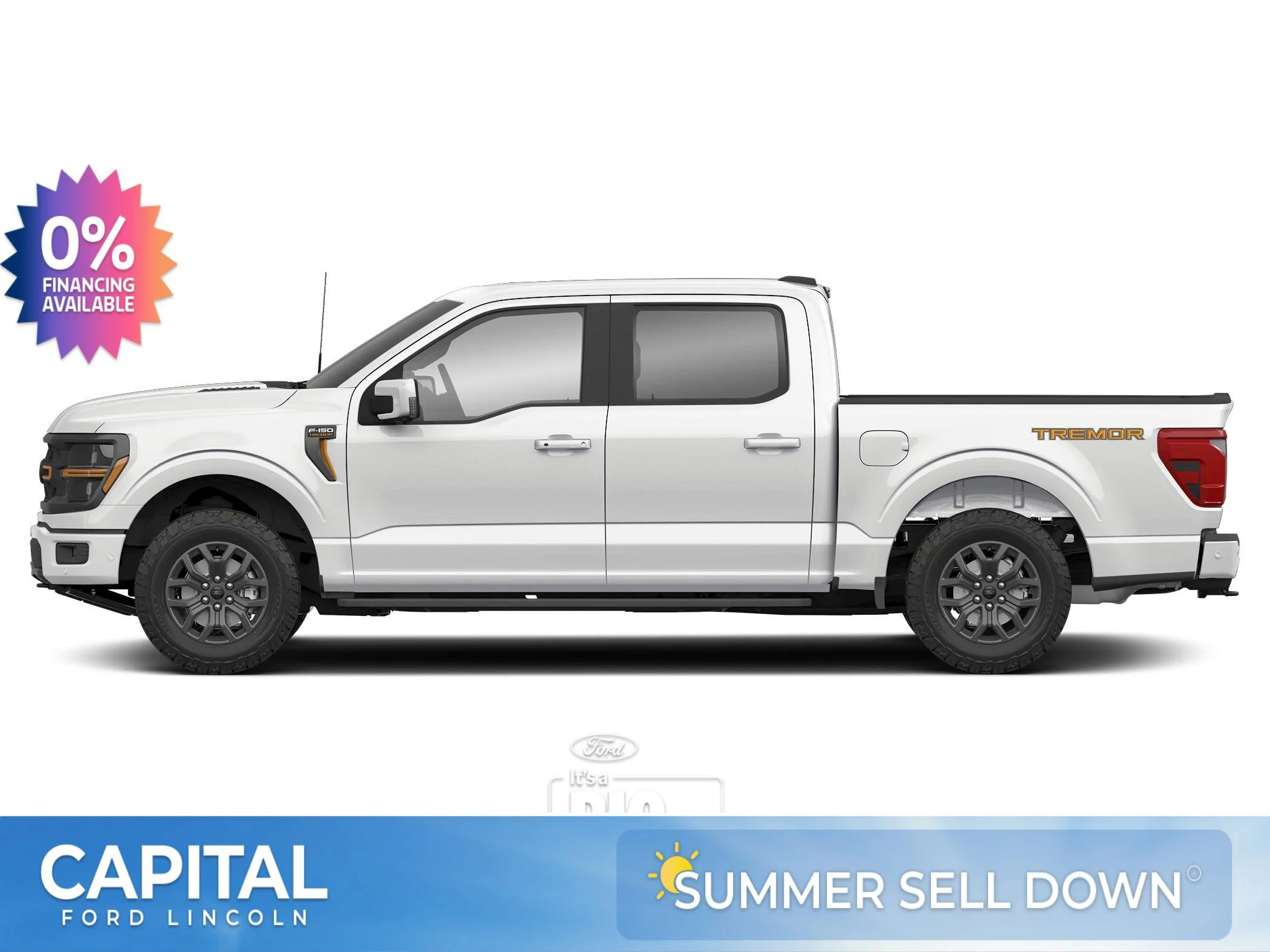 New 2026 Oxford White Ford Tremor image 1