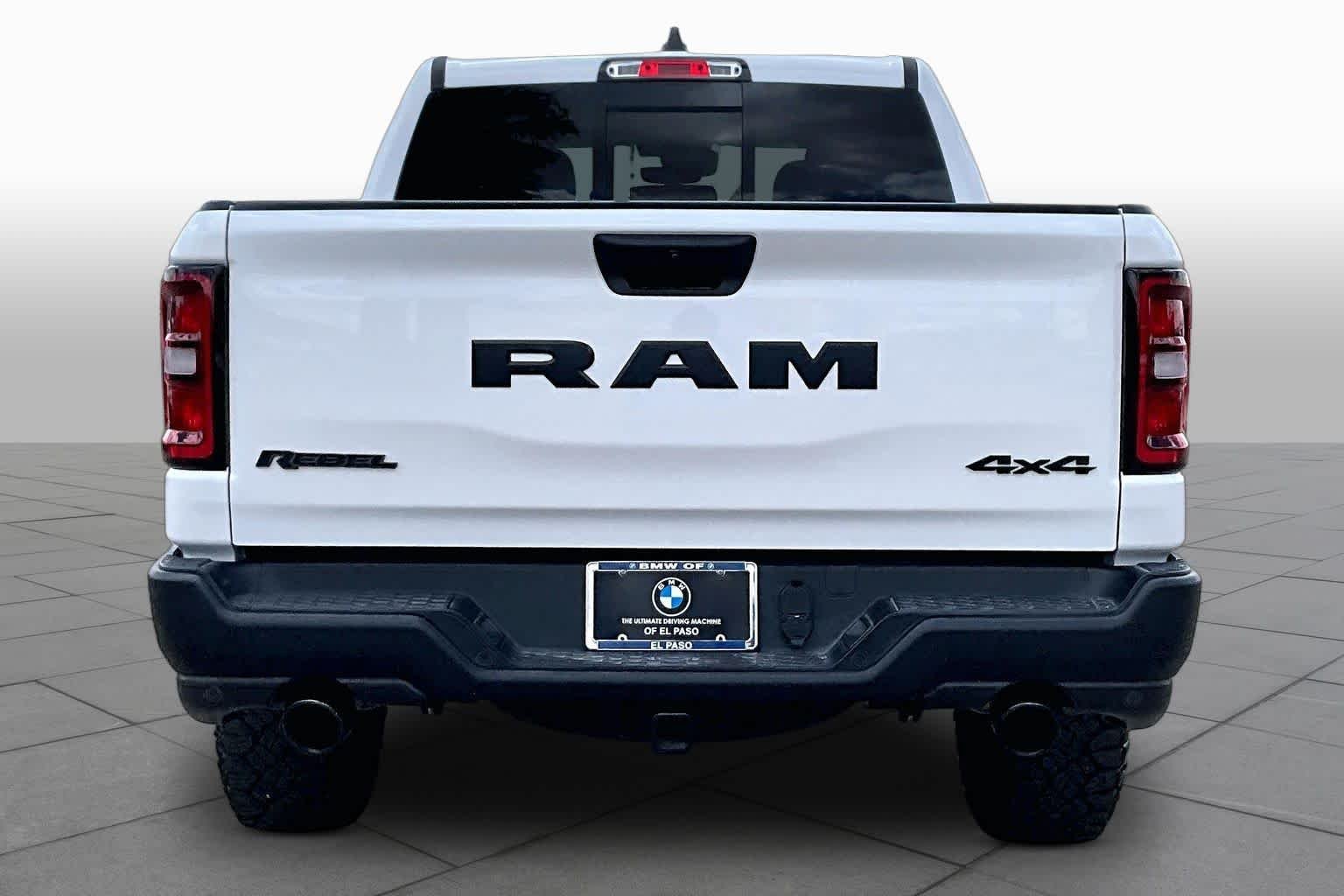 Used 2026 Bright White Clearcoat Ram Rebel image 4