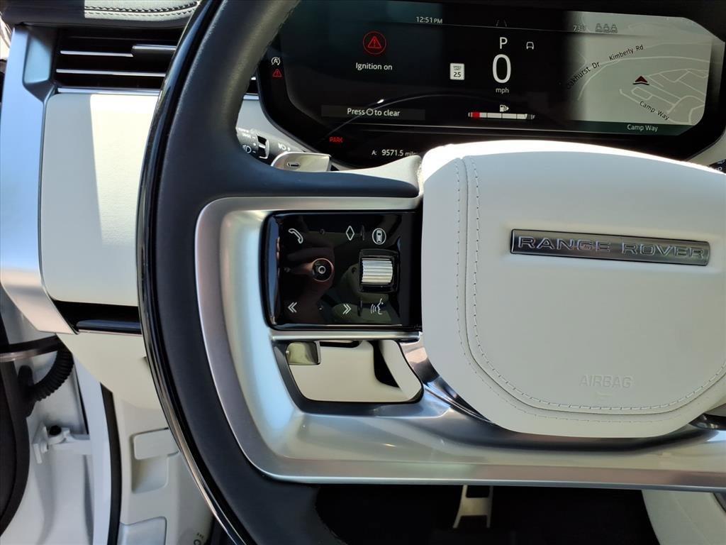 Certified Used 2025 Ostuni Pearl White Premium Metallic Land Rover SE image 16