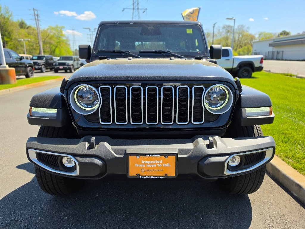 Certified Used 2025 Black Clear Coat Jeep Sahara 4xe image 24