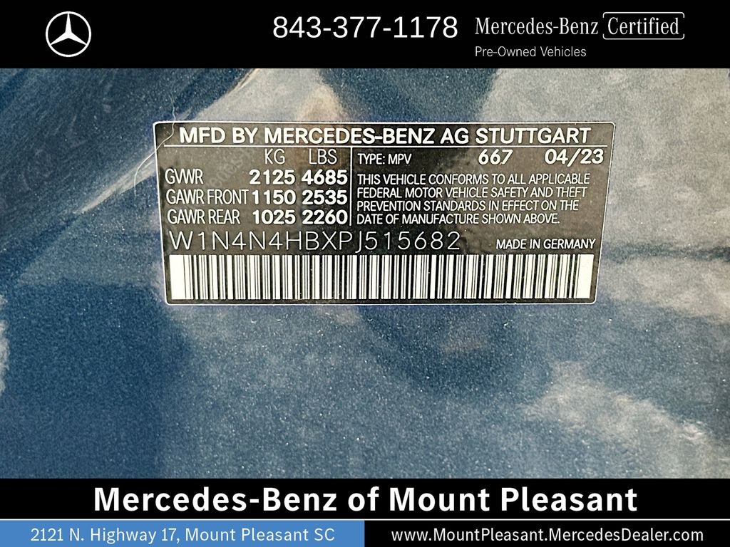 Certified Used 2023 Blue Mercedes-Benz GLA 250 image 32