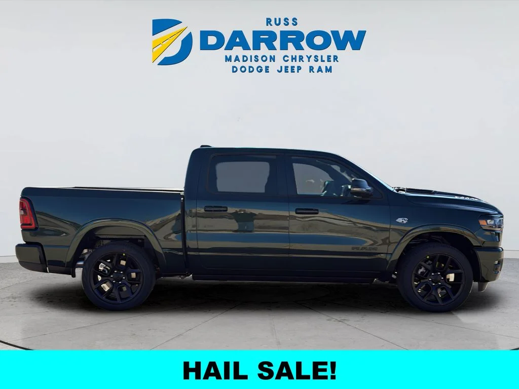 New 2026 Serrano-Green Metallic Exterior Paint RAM Laramie image 6
