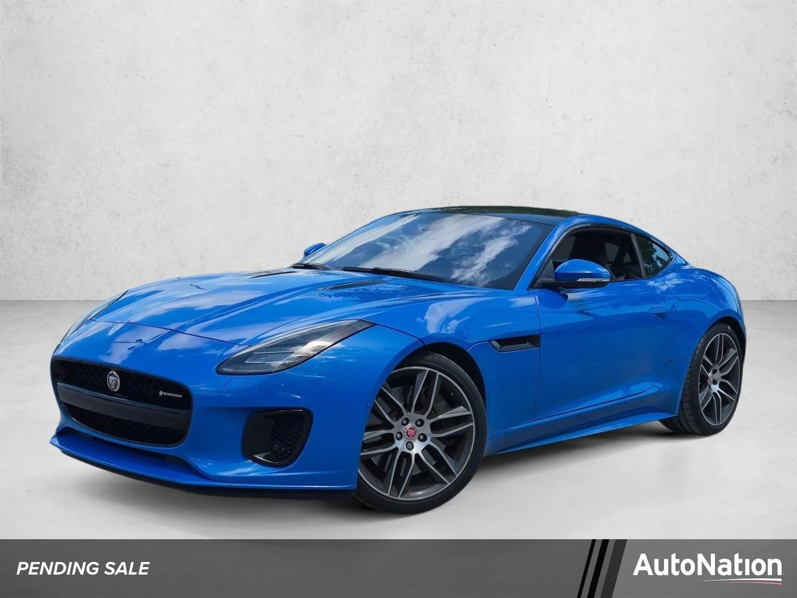Used 2018 Ultra Blue Metallic Jaguar R-Dynamic image 1