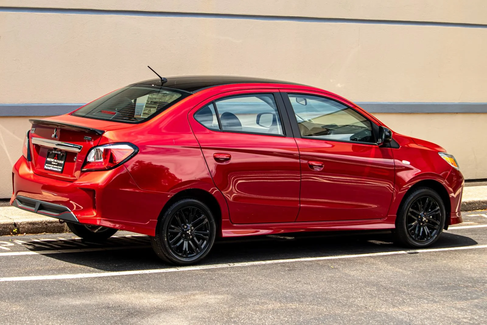 New 2024 Red Mitsubishi Black Edition image 9