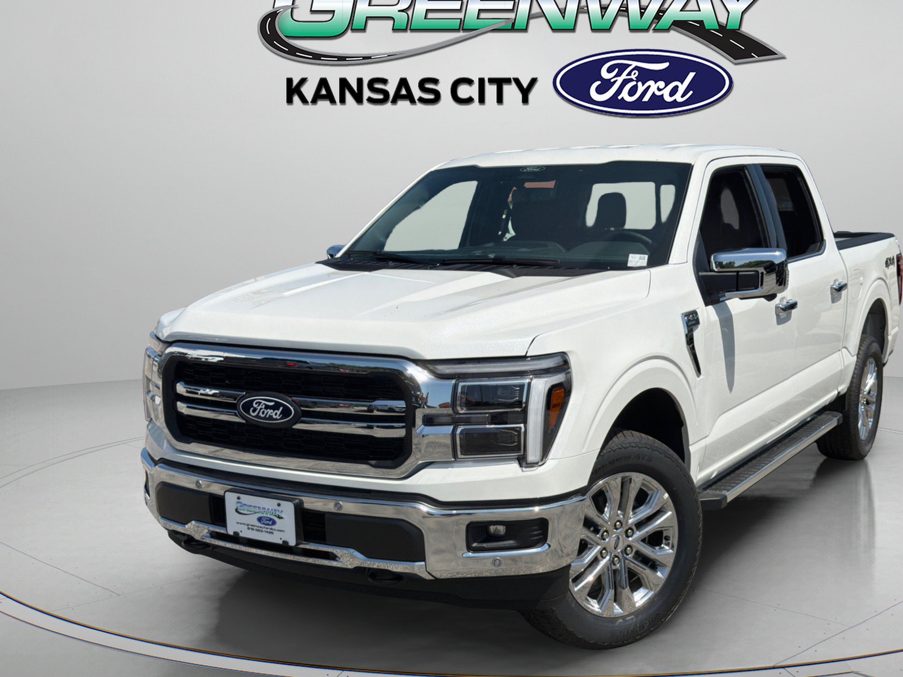 New 2026 Star White Metallic Tri-Coat Ford Lariat® image 3