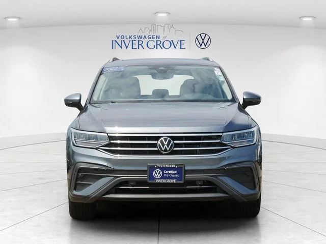 Certified 2022 Volkswagen Tiguan SE with VIN 3VV2B7AX8NM014855 for sale in Inver Grove Heights, Minnesota