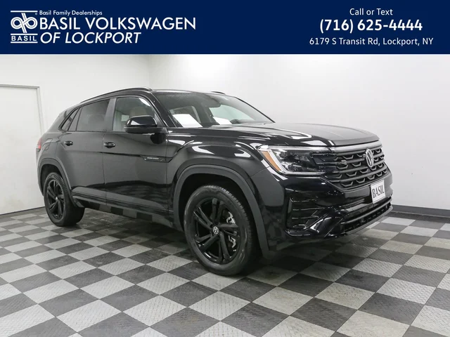 2026 Volkswagen Atlas Cross Sport 2.0T SEL R-Line Black