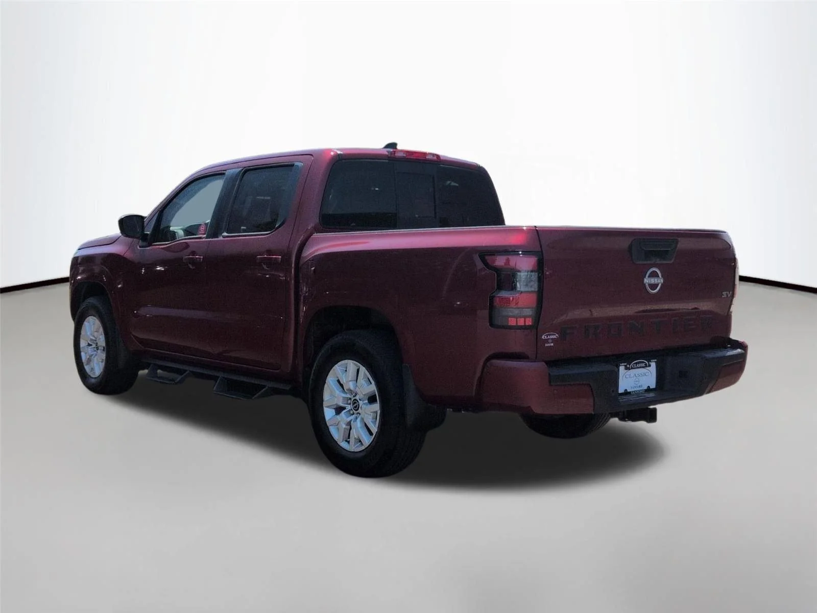 Used 2022 Cardinal Red Tricoat Nissan SV image 3