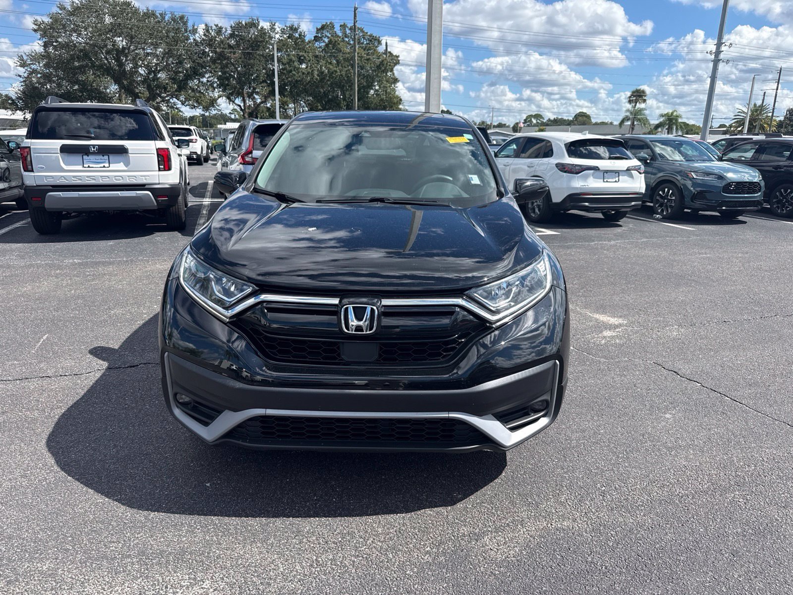 Used 2022 Black Honda EX image 2