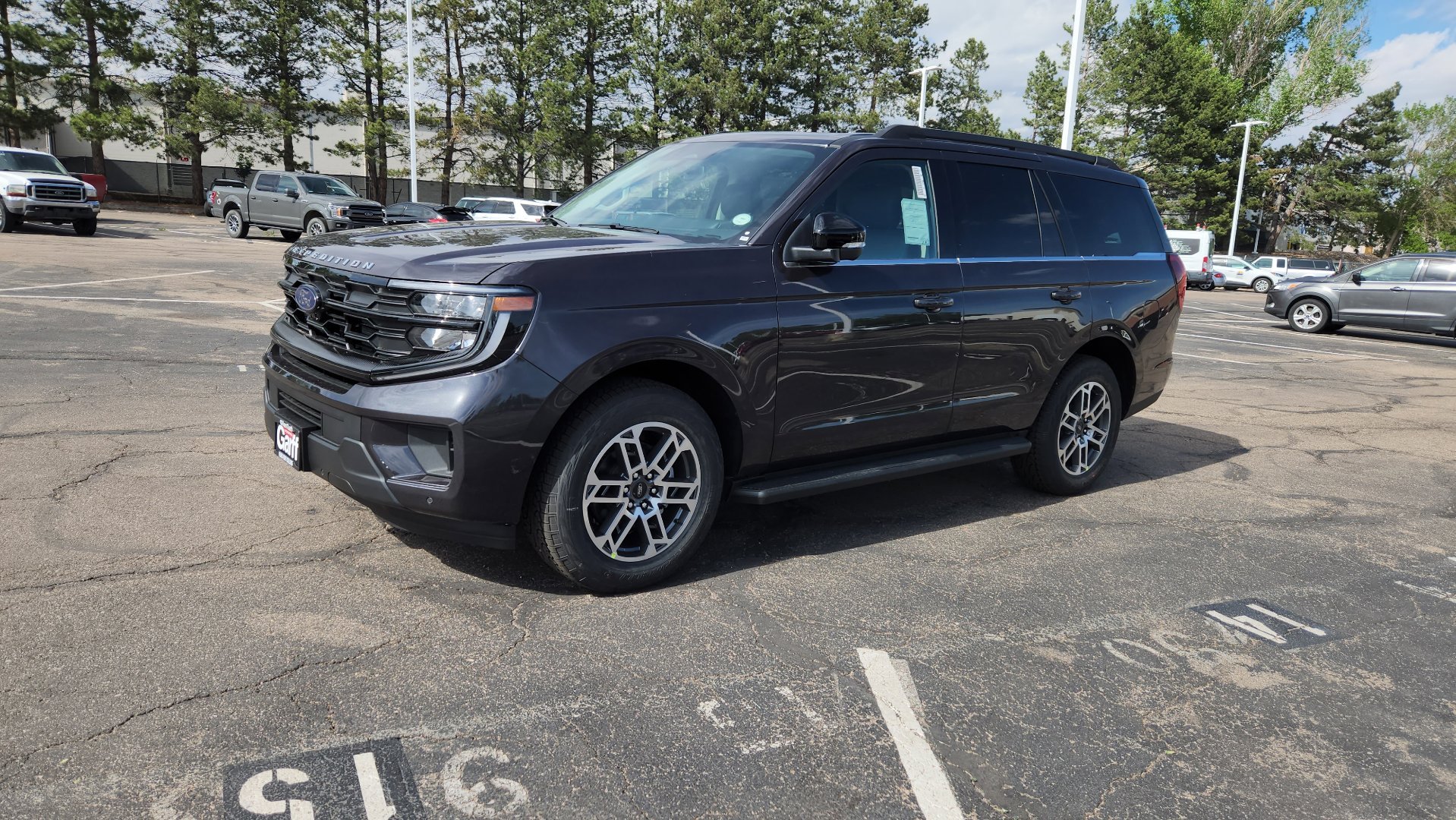 New 2026 Dark Matter Gray Metallic Ford Active image 3