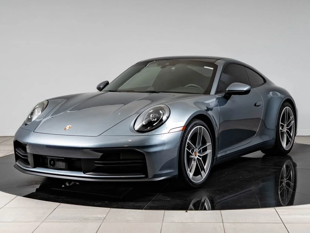 Used 2025 Vanadium Grey Metallic Porsche Carrera image 1