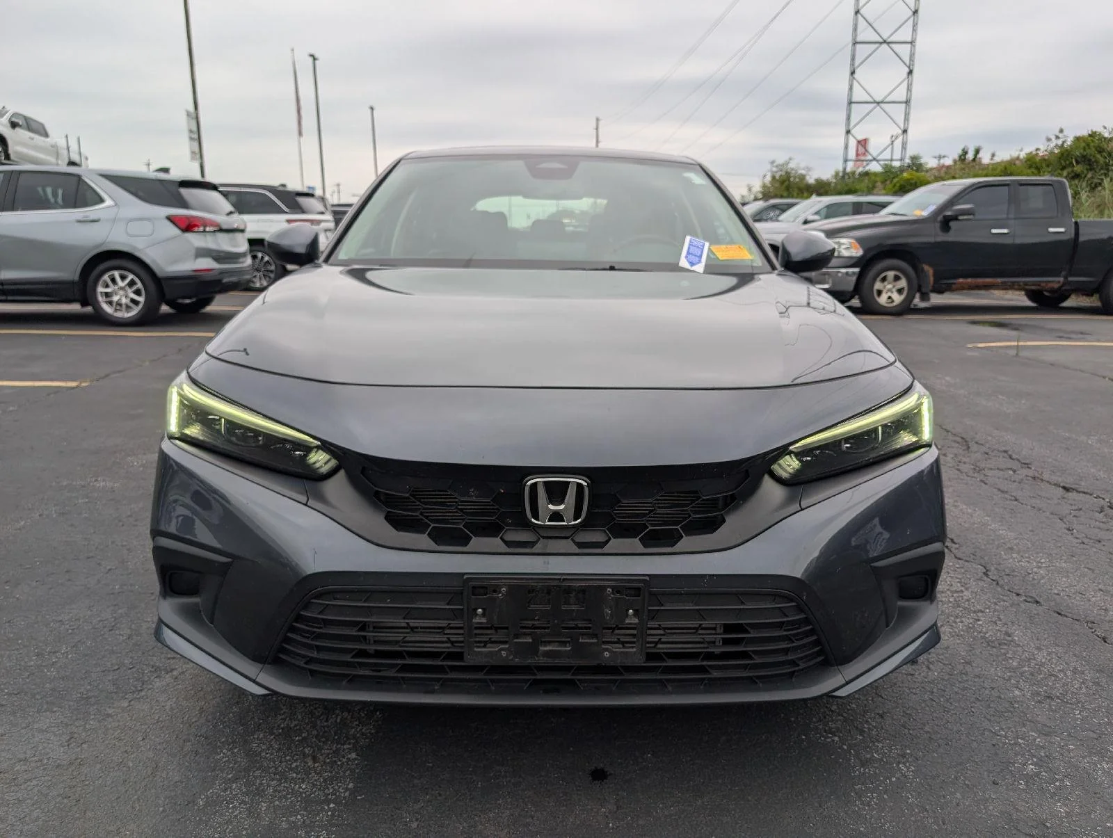 Used 2024 Meteorite Gray Metallic Honda EX-L image 2