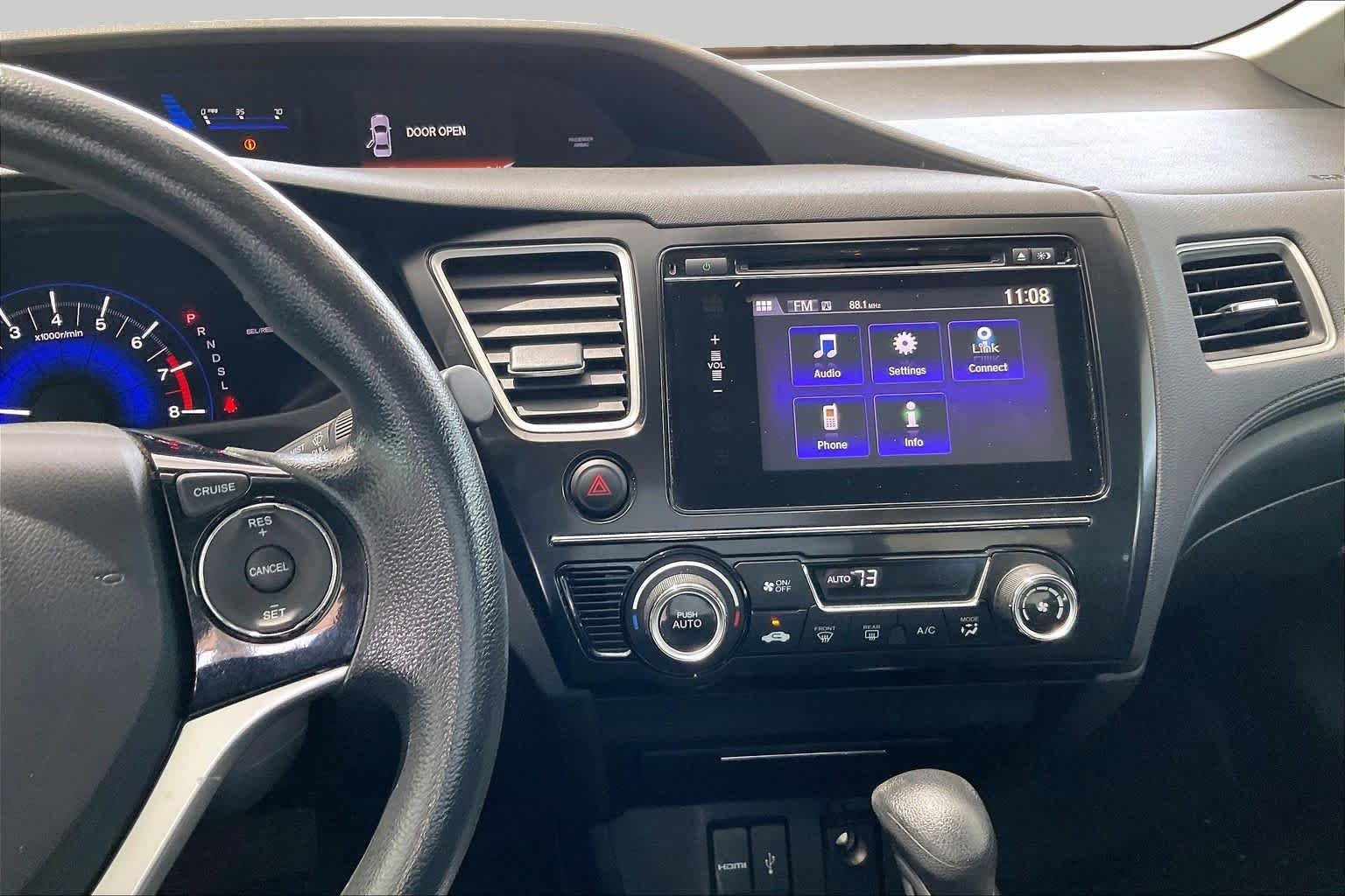 Pre-Owned 2015 Honda Civic EX