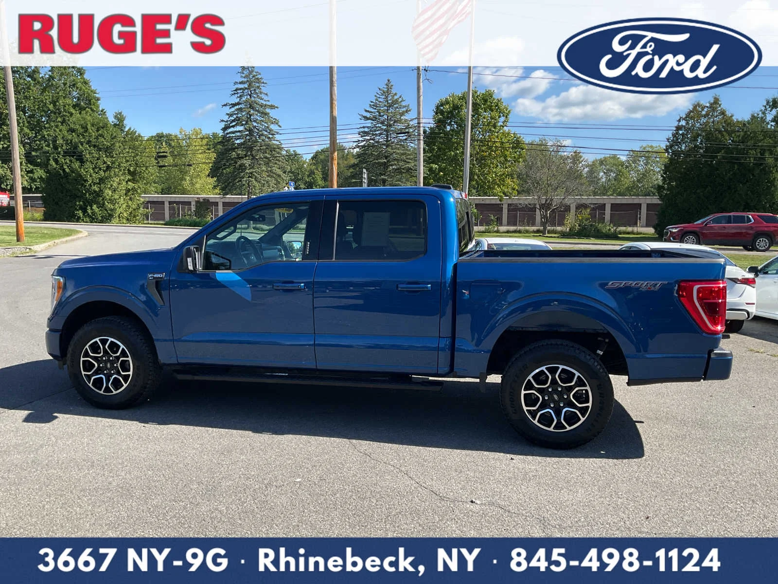 Certified Used 2023 Atlas Blue Ford XLT image 6