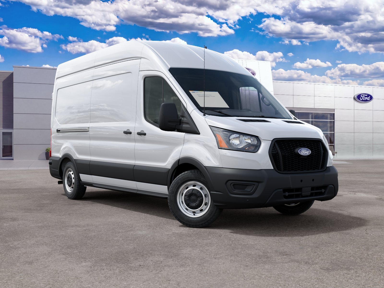 New 2027 Oxford White Ford Cargo Van image 23