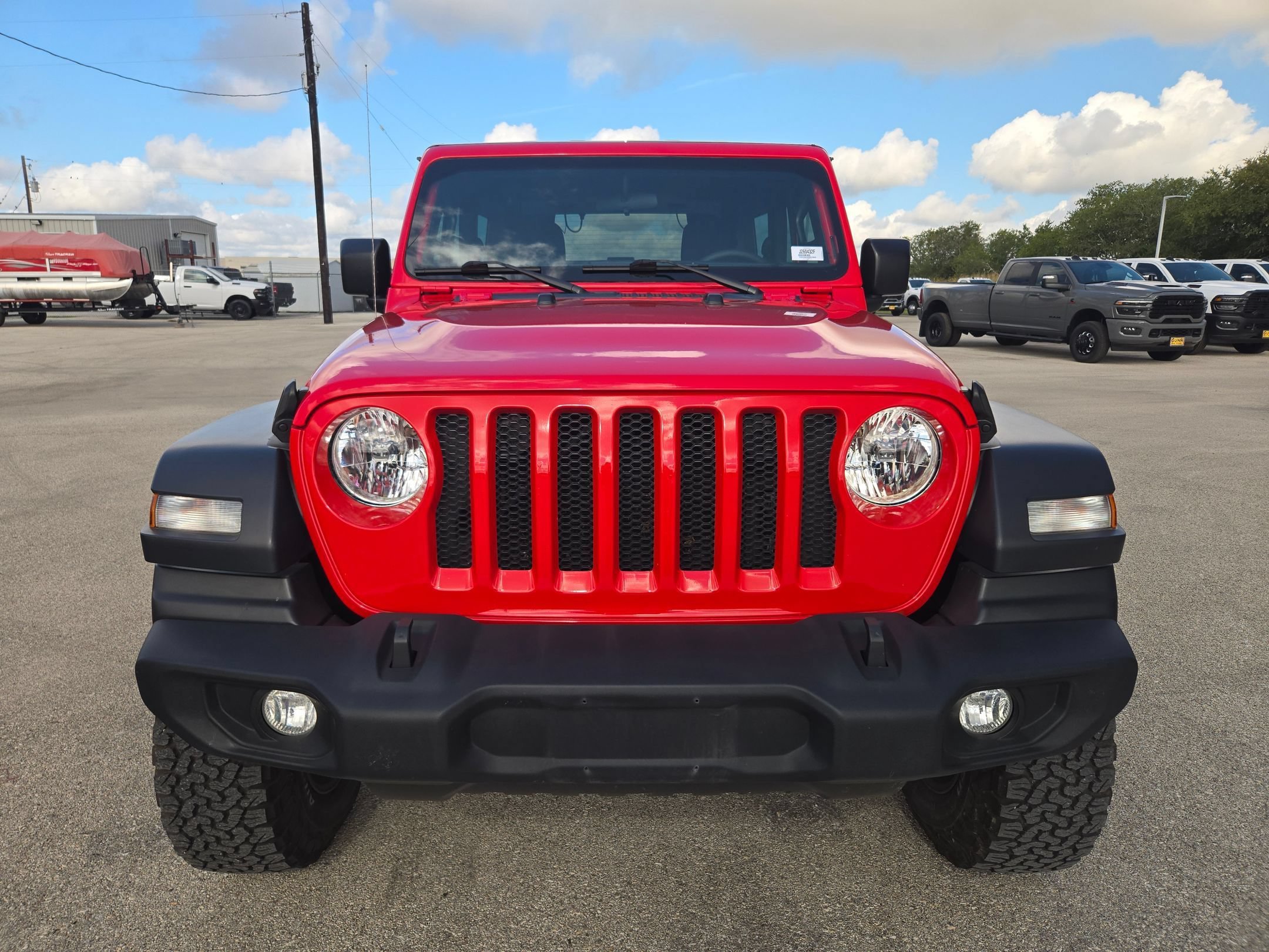 Used 2023 Firecracker Red Clearcoat Jeep Sport S image 8