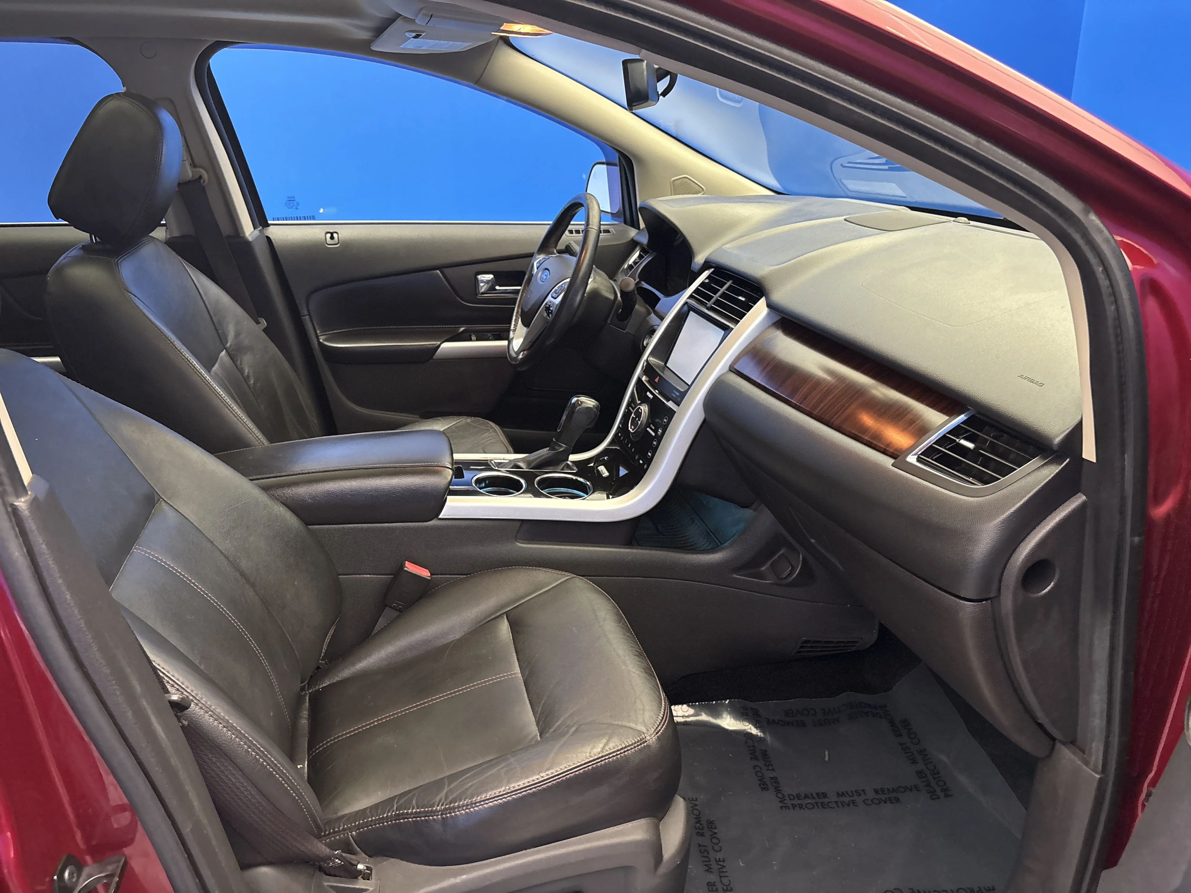 Used 2013 Ruby Red Metallic Ford Limited image 25