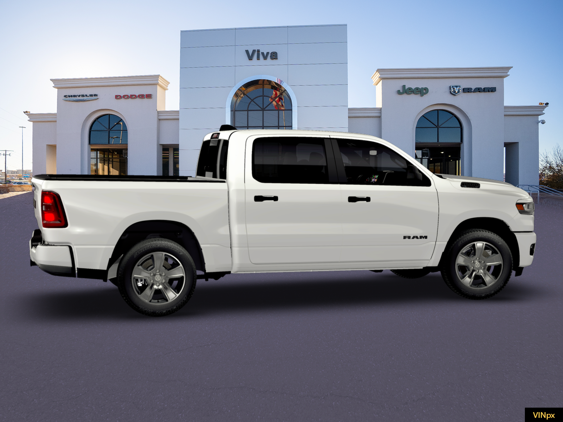 New 2026 Bright White Clear-Coat Exterior Paint RAM  image 27