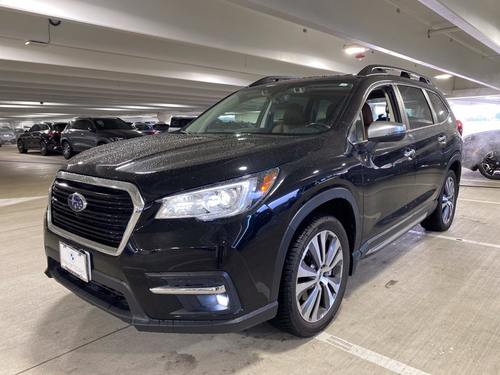 Used 2021 Crystal Black Silica Subaru Touring image 2