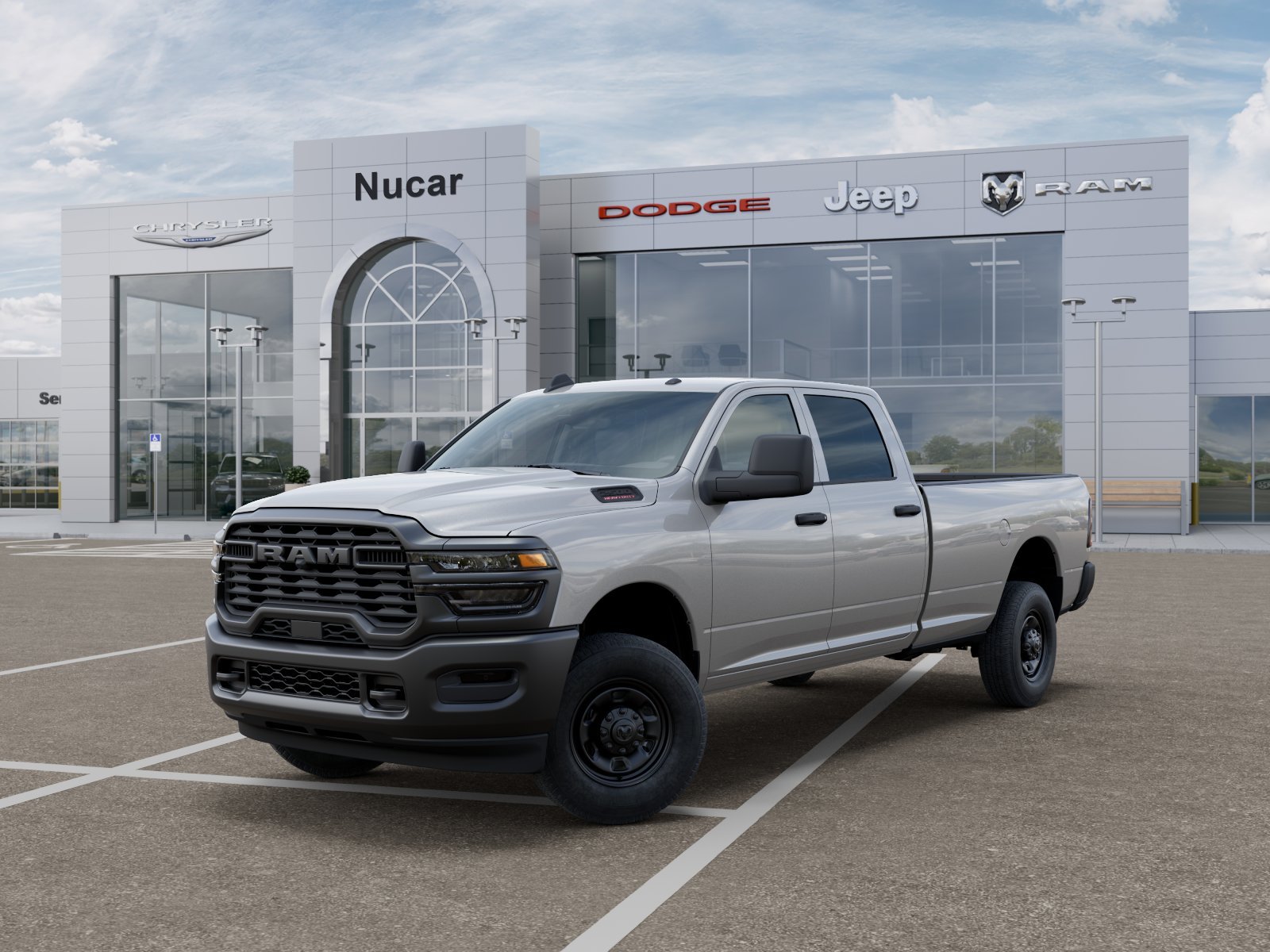 New 2026 Silver-Zynith Exterior Paint RAM Tradesman image 2