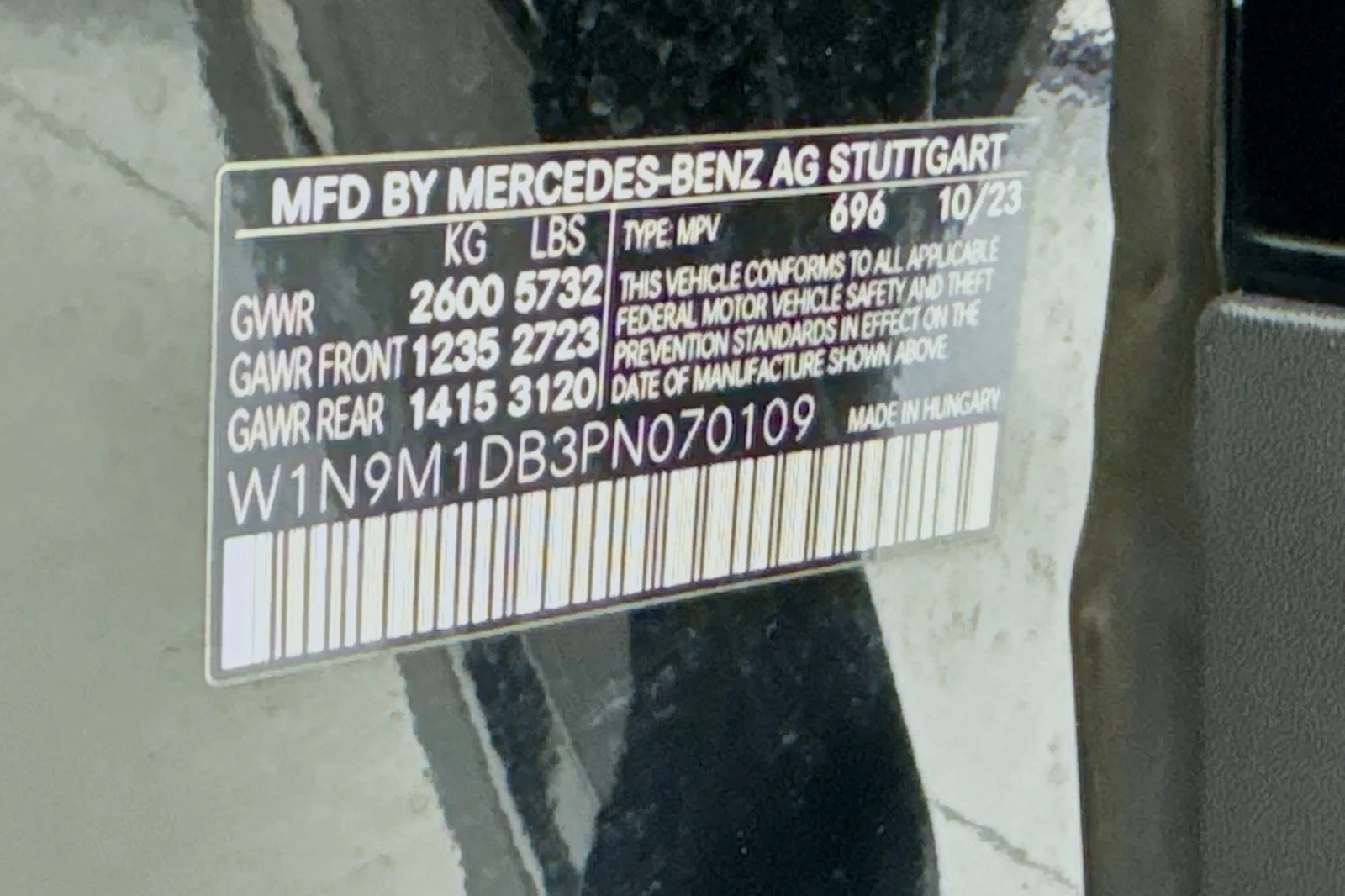 Certified Used 2023 BLACK Mercedes-Benz EQB 350 image 25