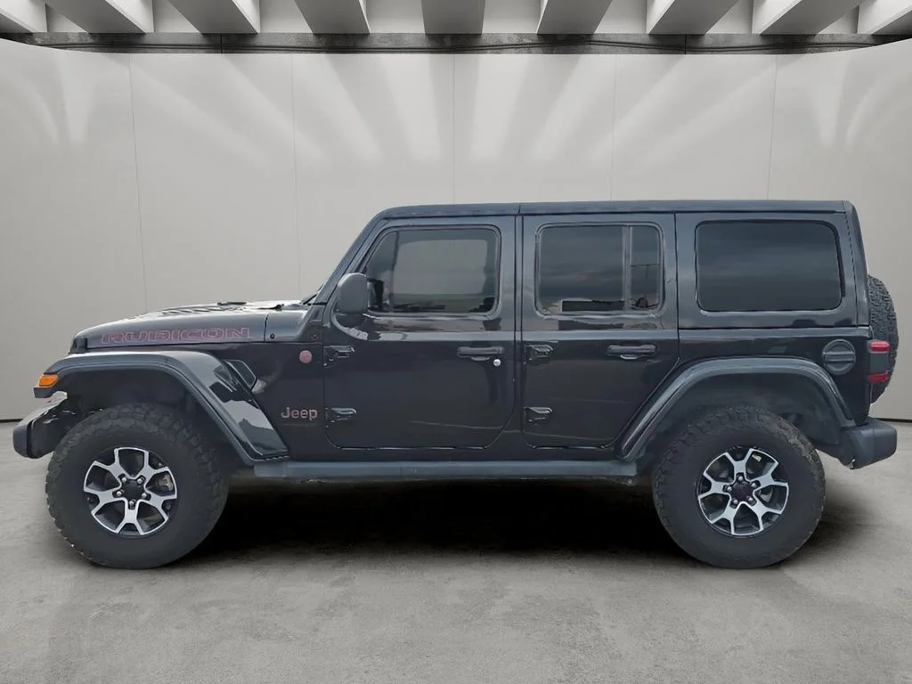 Used 2020 Black Clearcoat Jeep Rubicon image 2