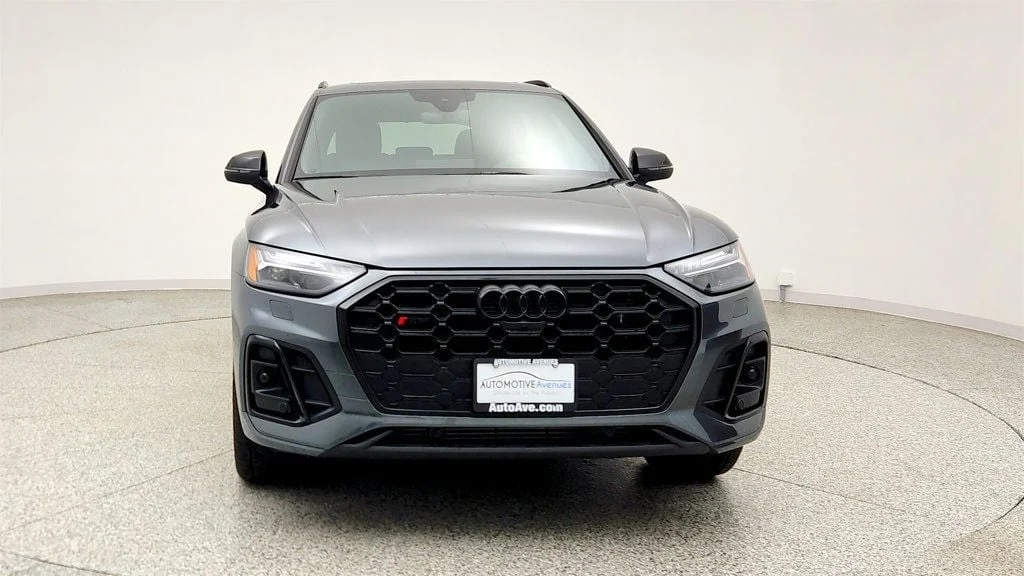Used 2022 Daytona Gray Pearl Effect Audi Prestige 3.0 TFSI quattro w/ Sport Exhaust Tips, Black Optic Pkg image 2
