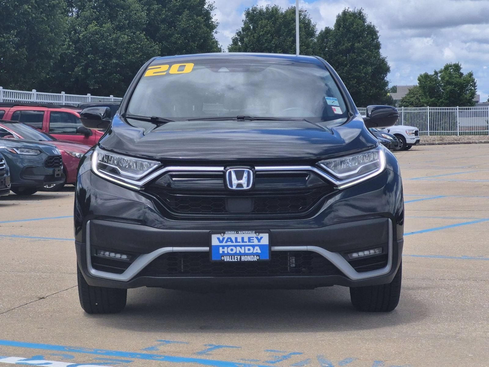 Used 2020 Crystal Black Pearl Honda EX-L AWD image 3