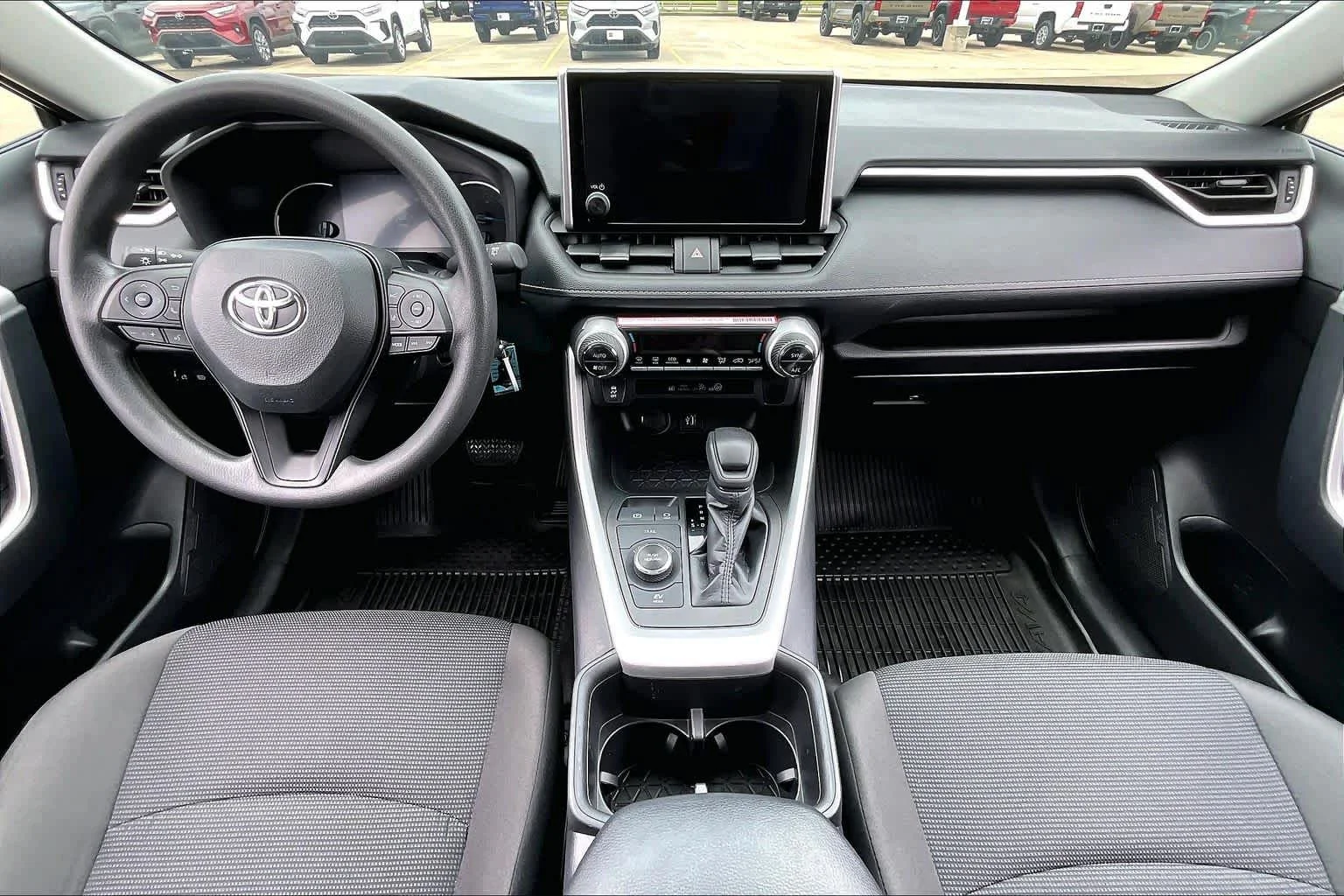 Used 2024 Midnight Black Metallic Toyota Hybrid LE image 15