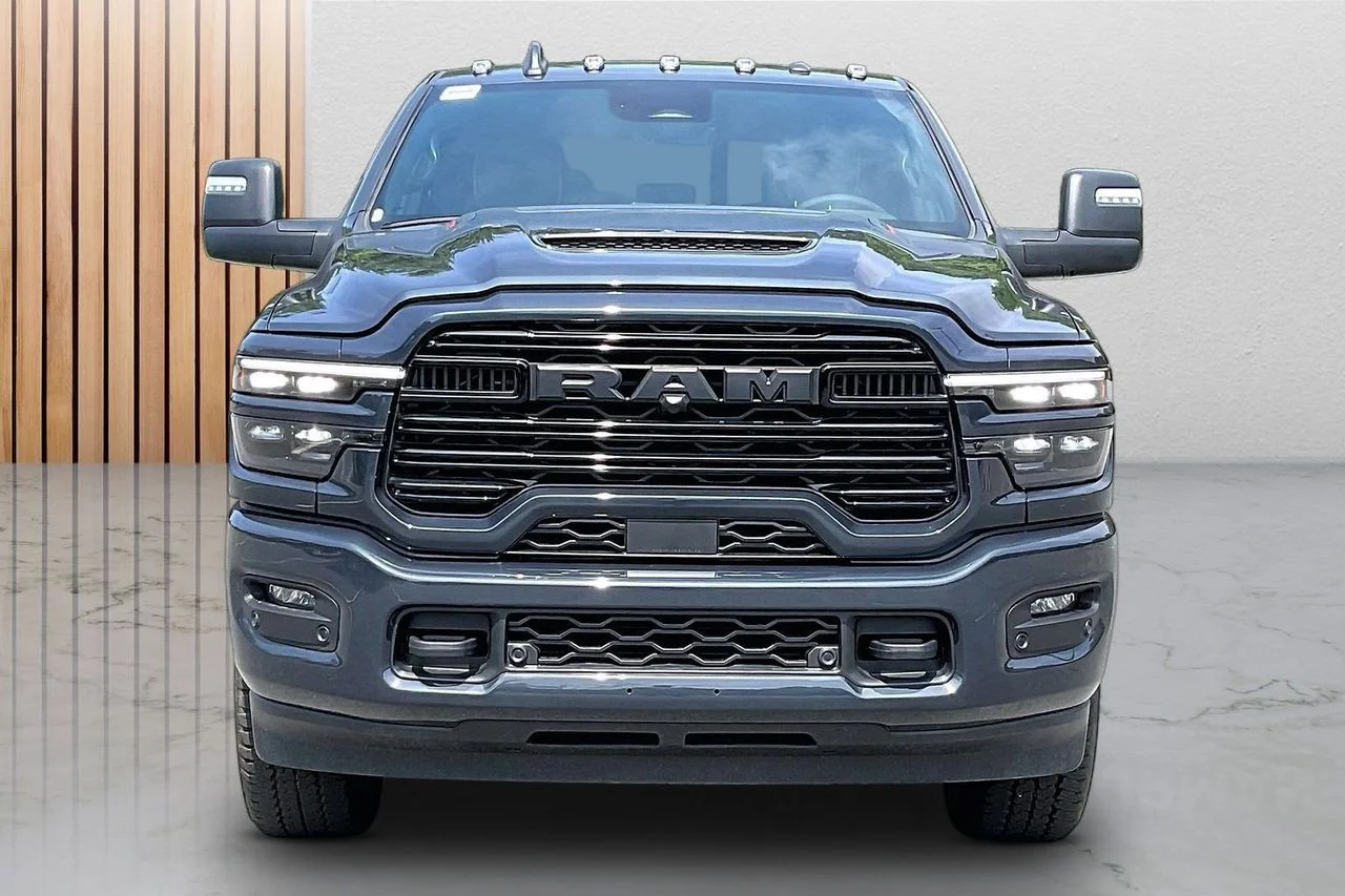 New 2026 Forged Blue Metallic Exterior Paint RAM Laramie image 3