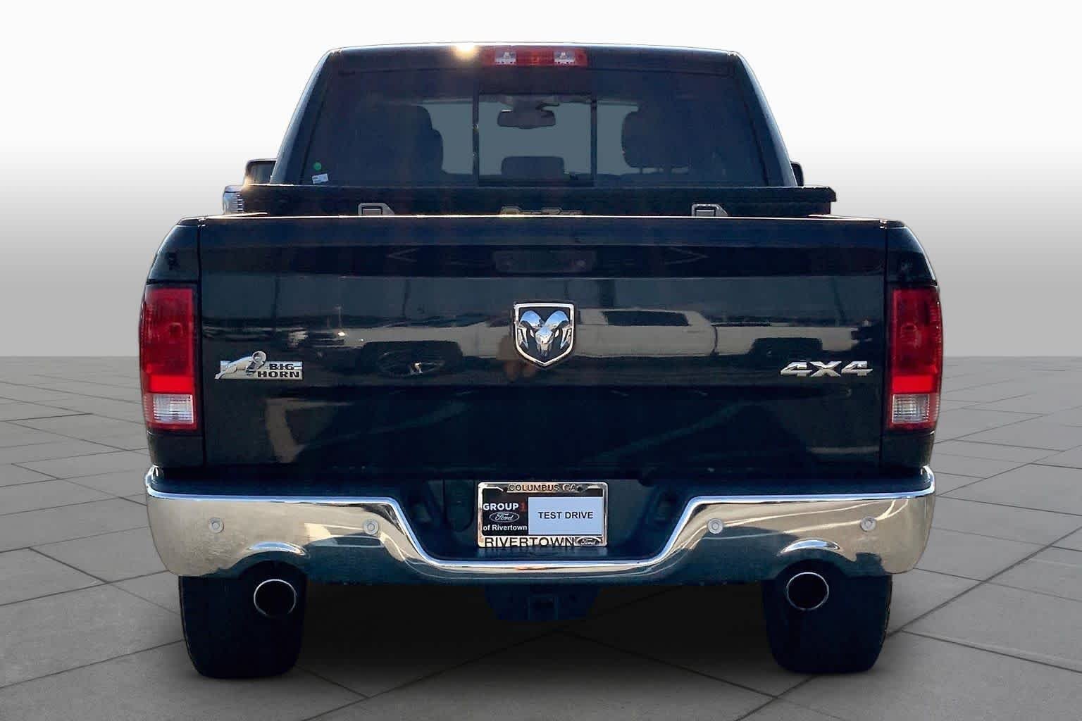 Used 2017 Brilliant Black Crystal Pearlcoat Ram Big Horn image 5