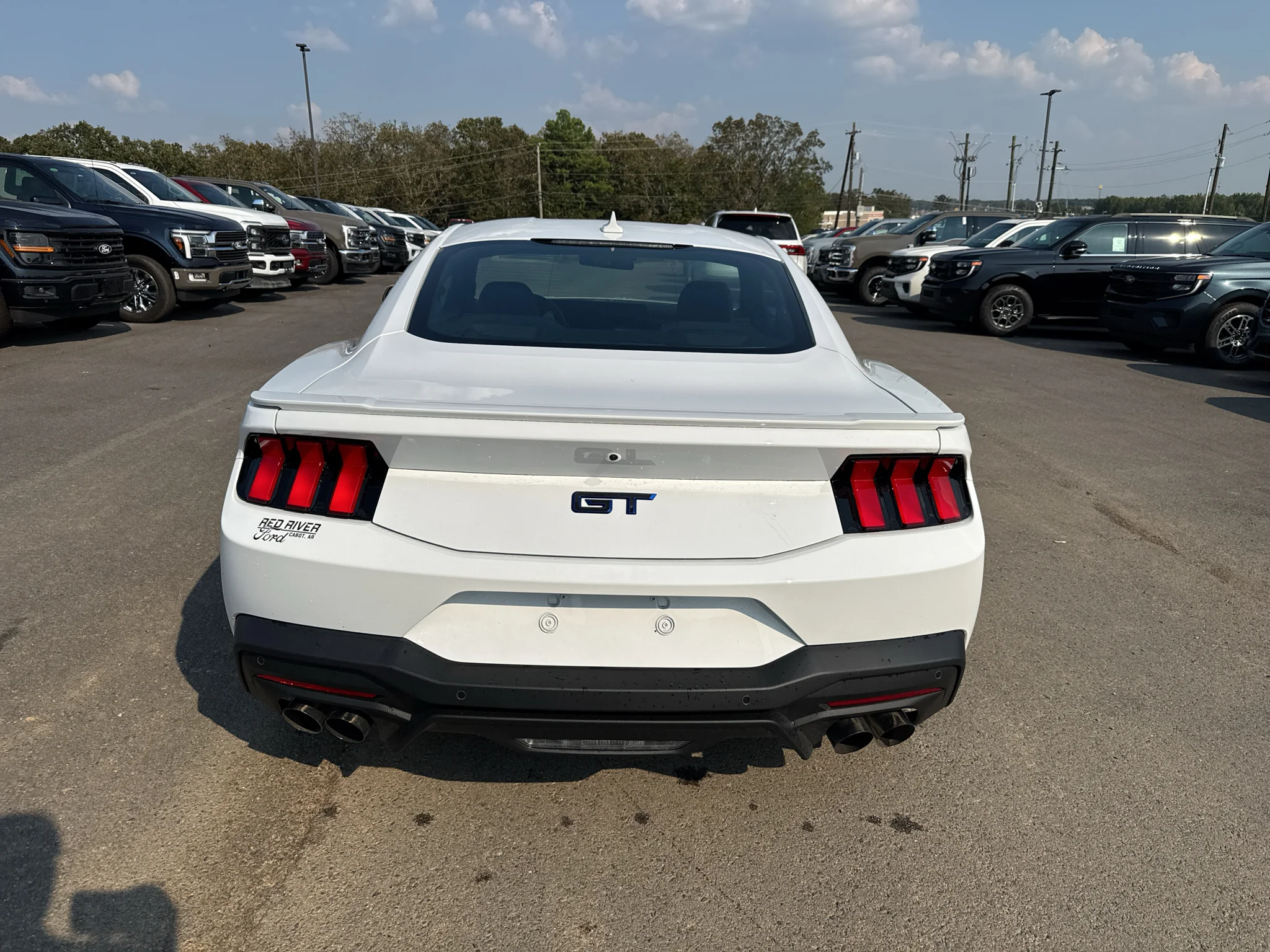 New 2025 Oxford White Ford GT Premium Fastback image 6